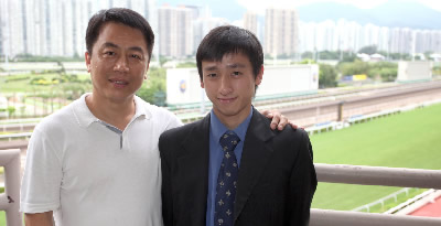 Dicky Lui & Trainer Ricky Yiu